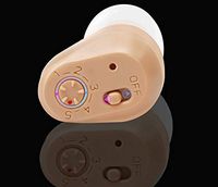 LAIWEN Hearing Amplifier Mini Invisible Noise Cancelling CIC Adjustable Volume Control Small Sound Amplifier Senior