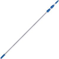 Unger Professional Connect & Clean 7 - 20 Foot Telescoping Extension Multi-Purpose Pole, Window Cleaning, Dusting, Painting