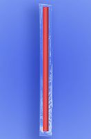 Wow Plastics Inc. Giant Straw 10.25" - Celo Wrapped - Red - 4/350 (1,400/Case)