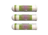 mEssentials 3 Pack of Anger Management Aromatherapy Nasal Inhalers Made with 100% natural, therapeutic grade essential oils to help keep you calm and collected