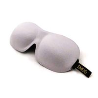 SMUG Eyelash Friendly Contoured 3D Blackout Beauty Sleep Mask/Eye Mask, Gray