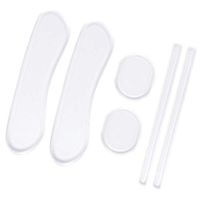 Silicone Heel Grips - 6 Pieces - Shoe Liners for Women- Heel Snugs to Stop Blisters & Cuts