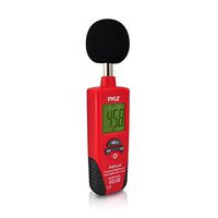 Digital Handheld Sound Level Meter -  Meter Automatic  with A and C Frequency Weighting for Musicians and Sound Audio Professionals, 9V Battery Type - Pyle SPL25