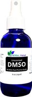 DMSO 4 oz Liquid 99.995% Pure Pharmaceutical Grade - Sealed in Cobalt Blue Glass Bottle