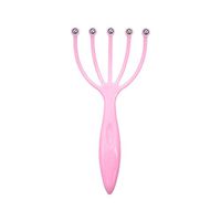 Jieqiong Multifunctional Hair Scalp Massage Comb, Head Massage Claw Head Massager Five-Jaw Scalp Massager Scratch Head Artifact(2Pcs),Pink,4Pcs