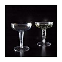 Plastic Champagne Glasses 6 Pack