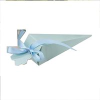 50pcs Diamante Confetti Cone Favour Boxes Party Wedding Favour Boxes Gift Box for Favours Sweets Confetti Jewelry