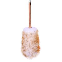 50 cm (19.7") Wool Feather Dusters Wooden Handle for Office/Family/car