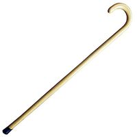 Yadianna Cozy Natural Wood Walking Stick Bamboo Crutch   Climbing Non-Slip Seniors Cane Outdoor Walker Trekking Pole Non-Slip Walking Stick with Hospital