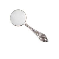 Boutiques/Magnifying Glass,Handheld Mini Portable Magnifying Glass for Reading,Exploring,Testing, Electronics,Hobbies and Crafts 4X Magnification