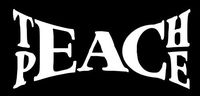 Home Grown Claremore Teach Peace - Vinyl Decal Sticker - Multiple Sizes and Colors (White, 5.5" X 2.5")
