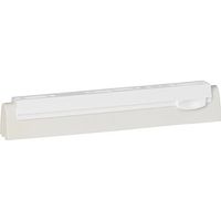 Vikan 77715 Foam Rubber Double Squeegee Replacement Blade, 10", White