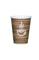CucinaPrime 12oz Premium Disposable To-Go Paper Coffee/Hot Beverage Cups – Fresco Design – 1000/case