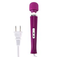 Wand Massager Electric Handheld Massager with Magic 10 Powerful Speeds Strongest Therapeutic Vibrating Power for Sore Back, Foot, Body Muscle Aches (Purple)