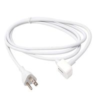 LEAGY White 6 ft Great Power Adapter Extension Wall Cord Cable for Apple Mac iBook MacBook Pro MacBook iPad iPhone iPod Us Plug Power Adapters 10W,12W, 45W, 60W, 85W MagSafe 1 or MagSafe 2 Models