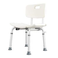 Bath chair for adults stool for shower Bathroom Shower Chair, Aluminum Bathroom Bench Pregnant Women Shower Stool And Elderly Bath Stool Height Adjustable Safety Bath Stool - Load 150kg tub transfer b