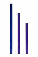 Simply Straws Wide 12mm by 8-Inch Straw, Blue