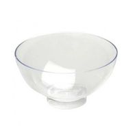 Fineline Settings 6208-CL, 2 Oz. Clear Plastic Tiny Bowls, Disposable Catering Cold & Hot Food Dessert Sauce Serving Bowls (50)