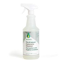 Naturama, All Natural Concrete Cleaner, Eco-Friendly EPA Registered for Driveways, Sidewalks, Garages, etc. Strongest Deep Cleaning. Made in the U.S. (32 Ounce)