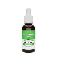 Vee's Hemp Pure Hemp Oil 750mg Tincture, Organic, Non-GMO, USA Made, Natural Aid for Pain Management, Anxiety & Stress Relief, 1 Fluid Ounce