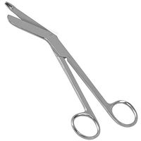 Mabis 4.5" Precision Lister Bandage Scissors Shears, Stainless Steel
