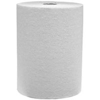 350 ft. White Roll Towels, Case of 12 Rolls