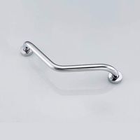 Never give up Bathroom Bathroom handrail Retro Copper European Hotel Bathtub handrail Bathroom Elderly Pregnant Women Power handrail (Curved)