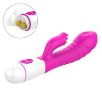 Qksky Rabbit G Sport Vibrantor Clitorais Stimulation with 12 Vibration Modes Quiet Stimulator for Women Couples
