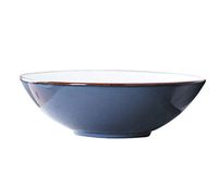 AXZHYX Bowl Bowls Dishware European Ceramic Bowl Household Large Capacity Round Tableware Salad Bowl Restaurant Bowl for Kitchen Restaurant Gifts Hotel Tableware Home Noodles Boiled Fish Soup Bowl