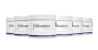 6X Premium Collagen 5000 - Collagen Powder from Marine Fish Gelatine GMO Free, Firm Smooth Elastic Skin Healthy Hair Nails Skin 200g (6)