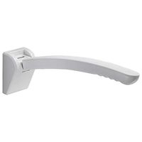 Limaomao Toilet Safety Rails Safety Grab Bar Toilet Frame Rail Bathroom Seat Support for Home and Hotel,Carbon Steel Pipe Coated with White PU 65x19x12cm (Color : White, Size : 65x19x12cm)