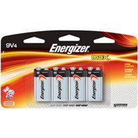 EnergizerBatteryProducts Battery Alkaline Contractor 9V, Sold as 1 Package, 4 Each per Package