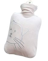 [E] Hot Water Bottle with Cover Winter Hand Warmer, 900ml