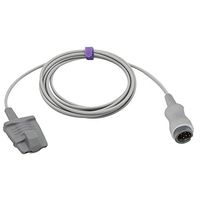 Compatible Mindray Spo2 Sensor Nellcor Oximax Tech Adult Soft 9.8 ft 8 Pins Connector