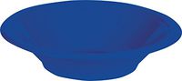 Club Pack of 240 Cobalt Blue Disposable Plastic Party Bowls 12 oz