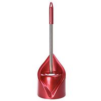 Ywoow Toilet Brush, Bathroom Stainless Steel Long Handle Wash Toilet Brush Cleaning Brush Set, Stainless Steel Toilet Brush Set