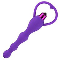 Y-QUARTER 1 PC Women Men Massage Six Toy Silicone Amal Beads Vibrantor Butte Plus Stimulation