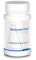 Biotics Research Intenzyme Forte™ - Proteolytic Enzymes, Pancreatin, Bromelain, Papain, Lipase, Amylase, Protein Metabolism. 50 tabs