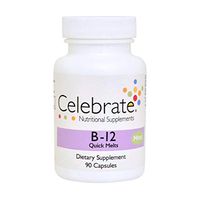 Celebrate Vitamins B12 Sublingual - Mint - 90 Count