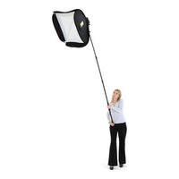 Lastolite LL LS2453 29 to 91 Inches Non-Rotating Extending Handle Large with Waist Holder (Black)