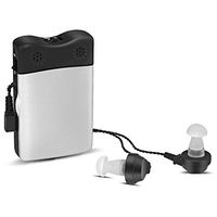 Earup Personal Pocket Hearing Aids Amplifier for Adults Seniors with Earbuds Small Sound Device Battery Voice Enhancer for Phone Conversation, TV