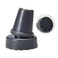 signmeili Cane Tip-Non Slip Rubber Universal Walking Cane Tip Can Replacement Tip，360 ° Rotatable Non-Slip Wear-Resistant Cane Tip for 3/4" Walking Stick, 3/4 Inch - Round Base