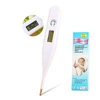 Digital Medical Thermometer for Fever, Accurate and Fast Readings- Underarm, Oral, Rectal Thermometer for Babies, Kids and Adults