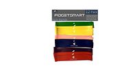 Kick Bands Chair FidgetSmart Bands for Kids with Busy Feet - Home & Classroom Chairs - Alternative Seating Rubber Band ADHD Autism Sensory Fidgets - FidgetSmart Kick Band by Unique Logic (12-Pack)