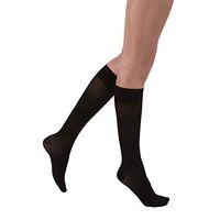 BSN Medical 119612 Jobst Ultra Sheer Compression Stocking, Knee High, 20-30 mmHG, Closed Toe, Petite, Small, Classic Black