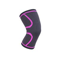 HIOD Knee Support Brace Compression Sleeve - for Joint Pain Arthritis Meniscus Tear ACL MCL Tendonitis Running Squats Sports-1 PC,Pink,M