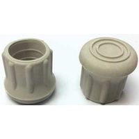 Protective Leg Tip, Slipon, Rd, 31/32", PK10