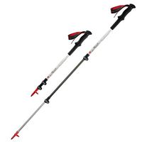 Crutches Ultralight Carbon Trekking Pole Lock Telescopic Carbon Fiber Crutches Mountaineering Outdoor Climbing Equipment (Color : White)