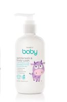 Nvey Eco Baby Gentle Natural Bath & Body Wash - With Aloe, Primrose Avocado Oils - 8.45 Ounce