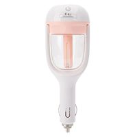 Acazon Car Air Humidifier and Aromatherapy Essential Oil Diffuser Mini Portable Travel Air Purifier Aroma Diffuser Air Freshener Purifier 50ML (US Stock) (Pink)